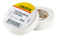 Лента изоляционная Unifix 18 x 0.17 мм x 25 м белая (ETU-25W) (5 шт.)