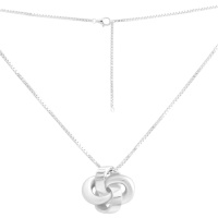 Серебряное колье CatalogSilver с без камней, вес изделия 14,82 гр (2192695) 450500 размер