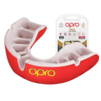 Капа OPRO Gold доросла (вік 11+) Red/Pearl (art.102504004)