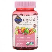 Органические Мультивитамины для Женщин, органические ягоды, MyKind Organics, Garden of Life, 120