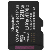 Карта пам'яті Kingston microSDXC 128GB Canvas Select Plus UHS-I R150MBs (SDCS3/128GBSP) (Код товару:43472)