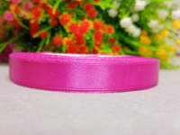 Атласная лента/ 1,2 см/ 23 метра/  малиновый