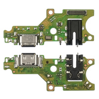 Разъём зарядки для TECNO Camon 19 Pro на плате с микрофоном и компонентами