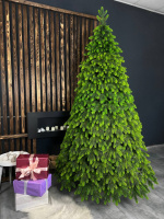 Royal VIP 2,30 м Зелена із Салатовими Кінчиками Штучна Лита Ялинка Віп Роял 230 см