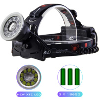 Ліхтар налобний CT021 10+1 ULTRA LED, 3x18650, Power Bank, ЗУ Type-C