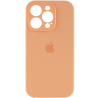 Чохол Silicone Case Full Camera Protective (AA) Apple iPhone 15 Pro (6.1«), Помаранчевий / Cantaloupe - купити в SmartEra.ua