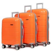 PODIUM Дорожная Чемодан 31 ABS-пластик FASHION PP-1  810 orange