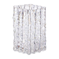 Ваза для квітів Crystal скляна під кришталь 20.5 см, Rainbow