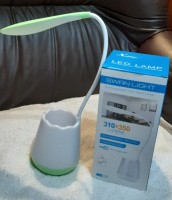 Настільна світлодіодна лампа Swan light 310-350 LUMENS