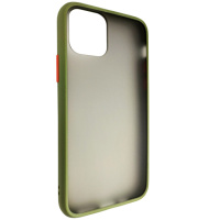 Чохол Totu Copy Gingle Series for iPhone 11 Pro Dark Green+Orange