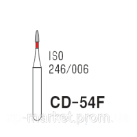 Бори алмазні турбінні MANI, 3 шт./пач. CD-54F  (246/006)