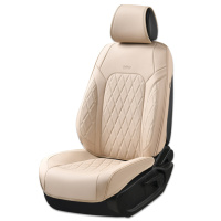 Комплект, 3D чохли для сидінь BELTEX Malibu, beige