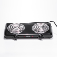 Электроплита двухконфорочная настольная плита 2000 Вт Sokany SK-5110