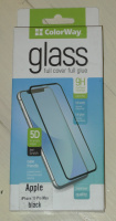Защитное стекло ColorWay для Apple iPhone 13 Pro Max Black CW-GSFGAI13PM-BK