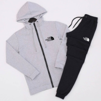 Костюм TNF кофта серая + штаны чорные