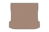 Резиновый коврик в багажник (2017-2020, Бежевый) для Mercedes S-class C217 Coupe