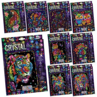 Набор креативного творчества Danko Toys Crystal Mosaic CRM-02-01-02-03-04-10