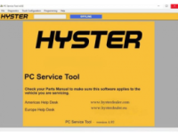 Установка программы для диагностики и программирования Hyster + Yale PC Service Tool PCST 4.97 2021