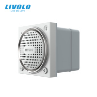 Механізм Bluetooth колонка Livolo сірий (VL-FCF-2IP)