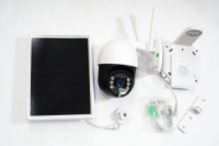 IP WiFi камера PTZ TQ1-X30-WiFi 3.0MPX IcSee с удаленным доступом уличная с солнечной панелью