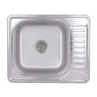 Кухонна мийка Brinex 5848 0,8 мм Satin (BRIN5848SAT08)