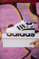 Жіночі кросівки Adidas Forum Low White/Black