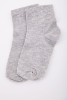 Дитячі однотонні шкарпетки, сірого кольору, 167R603
