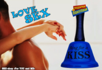 Секс-игрушка в виде брелка звоночка «Ring for Sex and KISS», Хочешь секса ЗВОНИ!