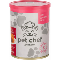 Паштет для кошек Pet Chef с говядиной 360 г (4820255190419)