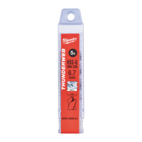 Свердло по металу THUNDERWEB HSS-G MILWAUKEE DIN338, діаметр 6,7х101х63мм, (5шт), пластикова коробка