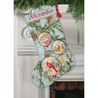 Набір для вишивання хрестиком «Чарівний орнамент//Enchanted Ornament Stocking» DIMENSIONS 70-08854