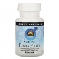 Комплекс для Поддержки Функции Простаты, Swedish Flower Pollen, Source Naturals, 90 таблеток