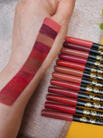 Набор карандашей для контура губ Milai Long Lasting Waterproof Lipliner Pencil (12 шт)