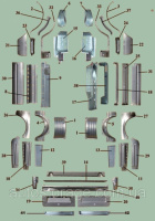 Ремонтная рем. вставка кузова Газель,ГАЗ-3302, 2705, 3221, Фермер, ГАЗ-32023, Соболь, ГАЗ-2217, 2752