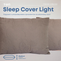 Подушка «SLEEPCOVER LIGHT» 50*70 СМ (650Г) (MICROFIBER) Капучино