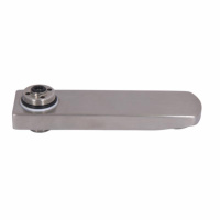 Вилив у зборі Lidz (150х40х36) для змішувачів Kubis 006, 1030 Nickel LDKUB1504036N49507