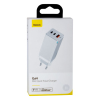 Мережевий Зарядний Пристрій Baseus USB / 2 Type-C 65W CCGAN-B 5A