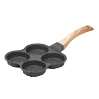 Сковорода для оладьев, яиц, панкейков порционная на 4 секции антипригарная HP39576B