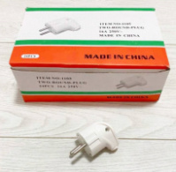 Вилка угловая с заземлением 16А / EV-888