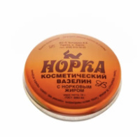 Вазелін-Крем Косметичний Норка З Норковим Жиром Healer cosmetics, 10 г