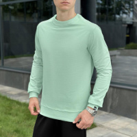 Світшот Pobedov 001 Ментоловий