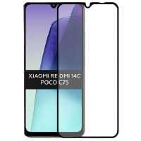 Захисне скло BLADE ANTISTATIC Series Full Glue для Xiaomi Redmi 14C 4G/A3 Pro/Poco C75 Black (Код товару:39203)