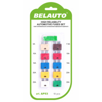 Набір запобіжників Белавто «стандарт», 10шт