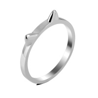 Серебряное кольцо минимал S020 размер:21.5;