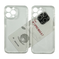 Чехол силиконовый KST для Apple iPhone 13 Pro Max прозрачный