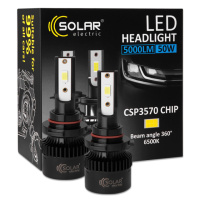 Автолампа Solar LED HB3(9005) 12/24V 50W 5000Lm 6500K CSP3570 2шт