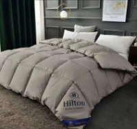 Одеяло односпальное серое Hilton 150×200 см.Гостиничное для дома и гостиниц 3 кг,силиконовый наполнитель