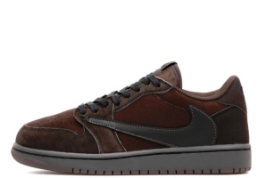 Чоловічі кросівки Nike Air Jordan 1 Low x Travis Scott (41-45)