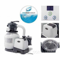 Песочный фильтр-насос 26646 Intex предназначен для механической очистки воды в бассейне.