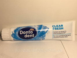 Зубна паста Dontodent Clear Fresh 125 мл.